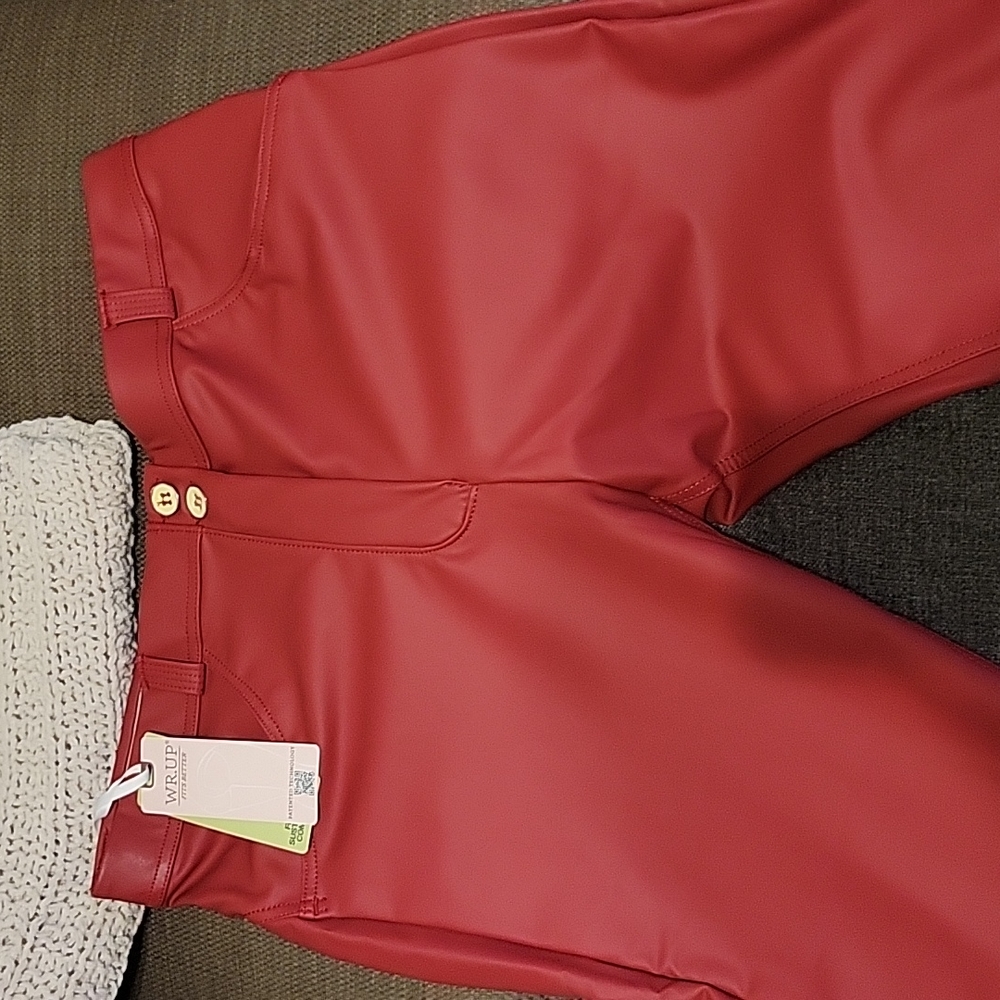 Freddy's full length faux leather pants